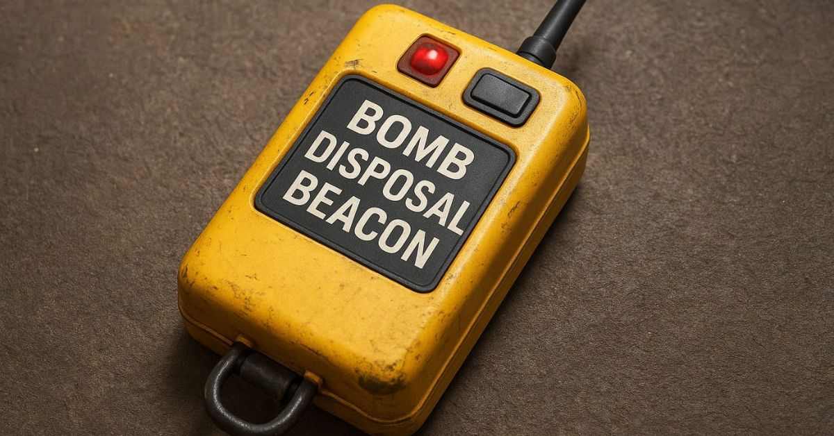 Bomb Disposal Beacon: Essential Tech for EOD Safety 2025